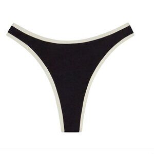 MONDAY SWIMWEAR SOMERSET BOTTOM BLACK/IVORY